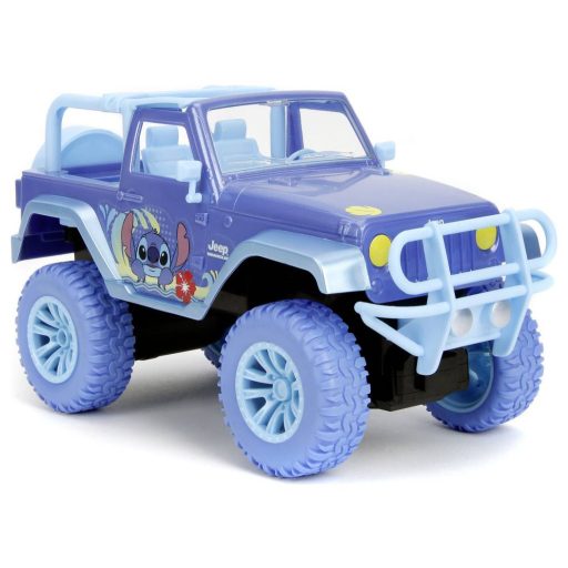 JADA TOYS 9336065314R00 Stitch RC Jeep 1:16 1:16 RC kezdő modellautó Elektro Terepjáró