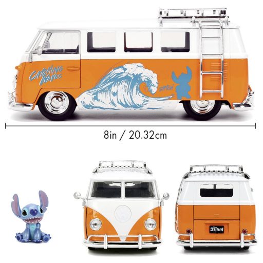 JADA TOYS Volkswagen (VW) Stitch 1961 VW busz Kész modell Személygépkocsi modell