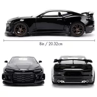   JADA TOYS Chevrolet Halálos iramban 2024 Camaro Kész modell Személygépkocsi modell