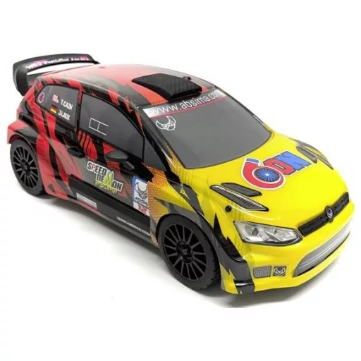 Absima 1:12 RC modellautó Elektro Rally 1:12 EP Rally Car Speed Demon 4WD BL RTR Piros Brushless 4WD RtR 2,4 GHz Akkuval és töltőkészülékkel