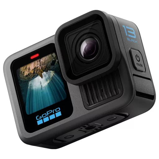 GoPro HERO13 Black Accessory Hard Bundle Akciókamera Webkamera, GPS, 5.3K, 360°, Bluetooth, WLAN, Érintőkijelző, Sztereo hangzás