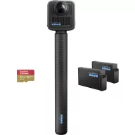   GoPro MAX2 Accessory Hard Bundle Akciókamera 360°, Érintőkijelző, Bluetooth, 8K, WLAN, Sztereo hangzás