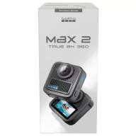   GoPro MAX2 Accessory Hard Bundle Akciókamera 360°, Érintőkijelző, Bluetooth, 8K, WLAN, Sztereo hangzás