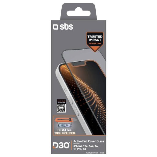 sbs mobile Kijelzővédő üveg iPhone 16e/14/13 Pro/13 1 db TEAPPLD3OIPSE25