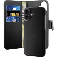   sbs mobile Flip Case Apple iPhone 16 Fekete Mobiltelefon flip tok, Induktív töltés PUIPC1661BOOKC3BLK