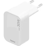   Hama USB-s töltőkészülék 30.00 W USB-C® Power Delivery 3.0, QC 2,0, QC 3.0 Fehér Aljzat dugó GaN, USB Power Delivery (USB-PD)