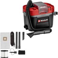   Einhell Professional TP-VC 18/10 Li BL L-Solo 2347155 Akkus nedves-/száraz porszívó 10 l L minőséítésű porszívó osztály