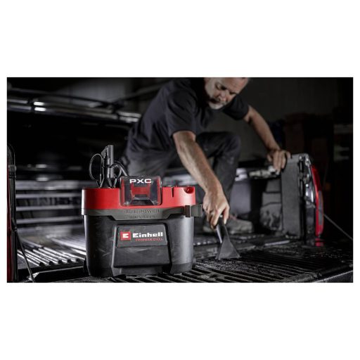 Einhell Professional TP-VC 18/10 Li BL L-Solo 2347155 Akkus nedves-/száraz porszívó 10 l L minőséítésű porszívó osztály