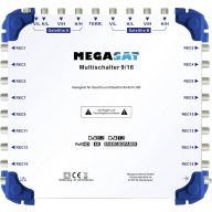  MegaSat 0600153 Sat multikapcsoló Bemenetek (multikapcsoló): 9 (8 SAT/1 terresztikus) Résztvevők száma: 16