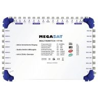   MegaSat 0600155 Sat multikapcsoló Bemenetek (multikapcsoló): 17 (16 SAT/1 terresztikus) Résztvevők száma: 16
