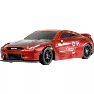   Amewi 1:43 RC modellautó Elektro Sportkocsi Drift Sport GTR Piros Brushed 4WD RtR 2,4 GHz