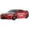 Amewi 1:43 RC modellautó Elektro Sportkocsi Drift Sport GTR Piros Brushed 4WD RtR 2,4 GHz