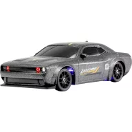   Amewi 1:43 RC modellautó Sportkocsi Drift Sport Muscle Car Szürke Brushed 4WD RtR