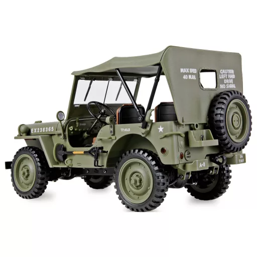 Amewi Jeep Willys MB Scale Crawler 1:14 Brushed RC modellautó Elektro Crawler 4WD