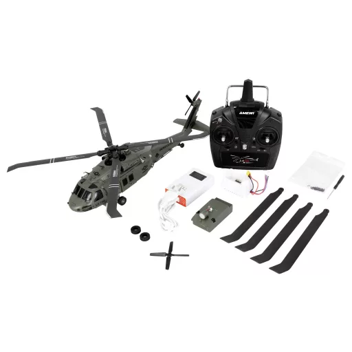 Amewi UH60 Black Hawk Marine CP RC kezdő helikopter RtF
