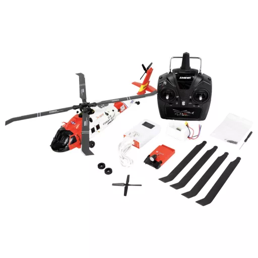 Amewi UH60 Black Hawk Coastguard RC kezdő helikopter