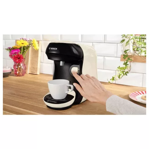 Bosch Tassimo HAPPY TAS107E Kapszulás kávéfőző Bézs, Fekete