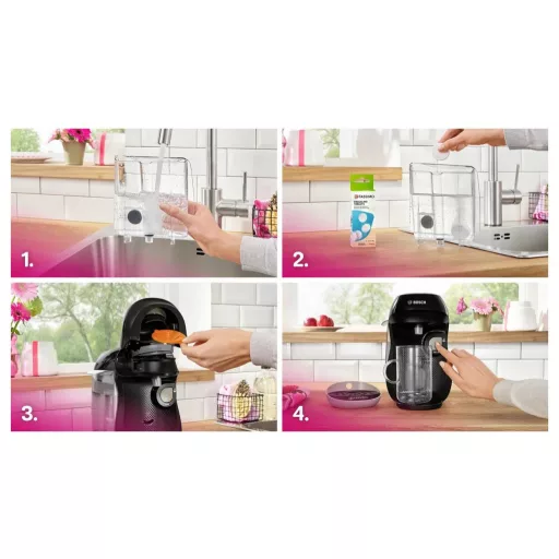 Bosch Tassimo HAPPY TAS109E Kapszulás kávéfőző Bézs, Fekete