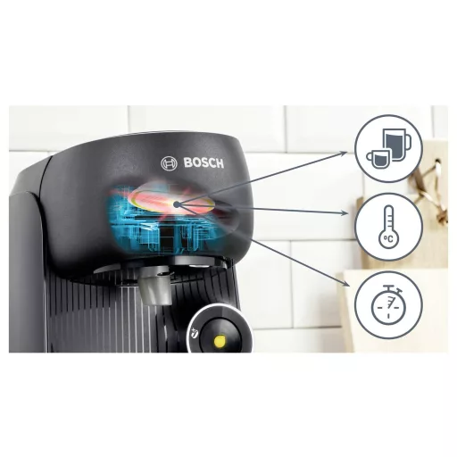 Bosch Tassimo FINESSE TAS162E Kapszulás kávéfőző Fekete