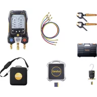   testo 550s - set S Hőszivattyú profi készlet Nyomás, Hőmérséklet, Vákuum