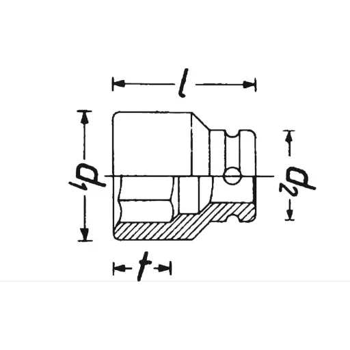 Hazet Dugókulcs 1/2 (12,5 mm) 900SG-18