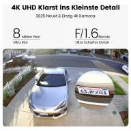   Aosu C8S AOS-C8S.WAUS01000 WLAN IP Megfigyelő kamera 2160 x 3840 pixel