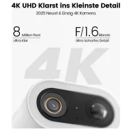   Aosu C8S AOS-C8S.WAUS01000 WLAN IP Megfigyelő kamera 2160 x 3840 pixel
