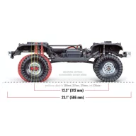   Traxxas TRX-4 1979 Chevrolet Blaze 1:10 Brushed RC modellautó Elektro Crawler 4WD RtR 2,4 GHz