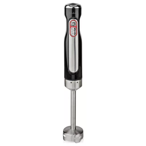 Nedis KAHB600BK Rúdmixer 100 W Fekete, Ezüst