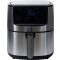 Gastronoma 18290010 Forrólevegős fritőz 8 l 1800 W Keringető funkcióval, Túlhevülés elleni védelem Ezüst, Fekete