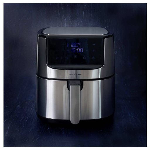 Gastronoma 18290010 Forrólevegős fritőz 8 l 1800 W Keringető funkcióval, Túlhevülés elleni védelem Ezüst, Fekete