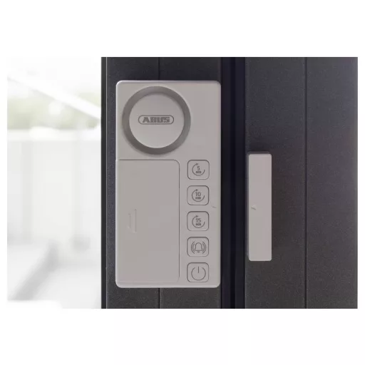 ABUS Mini riasztóberendezés Time2Close™ Fehér 115 dB ABTC10000