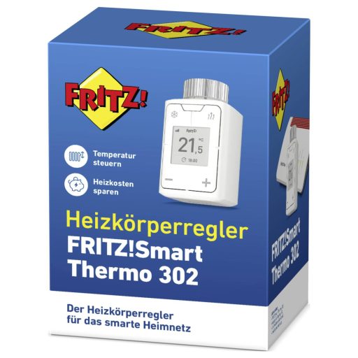 Fritz! 20003120 Smart Thermo 302 Vezeték nélküli fűtőtest termosztát Elektronikus