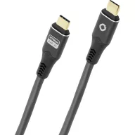   Oehlbach USB C kábel USB-C® dugó 0.5 m Antracit Fonat árnyékolás, 8K UHD D1C9367