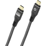   Oehlbach USB C kábel USB-C® dugó 2 m Antracit Fonat árnyékolás, 8K UHD D1C9369