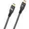 Oehlbach USB C kábel USB-C® dugó 2 m Antracit Fonat árnyékolás, 8K UHD D1C9369