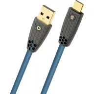   Oehlbach USB kábel USB-C® dugó, USB-A dugó 2 m Olaj Fonat árnyékolás, TPE köpeny D1C9579