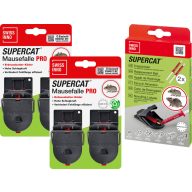   Swissinno SuperCat PRO+SuperCat Bait SC01 Egércsapda Funkcióelv Attraktáns 1 készlet