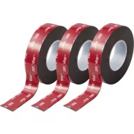   3M 5952F/193 Kétoldalas ragasztószalag Fekete (H x Sz) 3 m x 19 mm 3 db