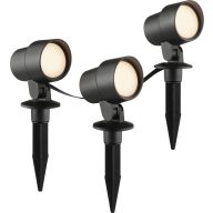   Brilliant G40911/06 Außenspießleuchte 3er Set Kerti lámpa EEK: F (A - G) Fekete