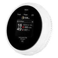   PCE Instruments PCE-GA 5 Gázszivárgás detektor Hőmérsékletmérő funkcióval Kalibráció Gyári standard (tanúsítvány nélkül)