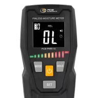   PCE Instruments PCE-PMM 10 Anyagnedvesség mérő Mérési tartomány (épület nedvességtartalom) 0 - 100 % Mérési tartomány (fa nedvességtartalom) 0 - 55 %