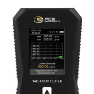   PCE Instruments Geiger-Müller számlálócső Sugárzás: Gamma, Béta, Röntgen akusztikus riasztás, optikai jelzés