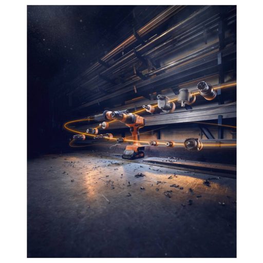 Fein ASCM 18-4 QMP AS 4 sebességfokozat-Akkus ütvefúró-csavarozó kefe nélkül, akku nélkül, töltő nélkül