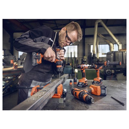 Fein ASCM 18 QSW AS 99100001552 Akkus fúrócsavarozó 18 V Lítiumion kefe nélkül, akku nélkül, töltő nélkül, Tartozékokkal