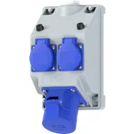 PC Electric 16082352 Dugalj elosztó Szürke, Kék