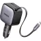 UGREEN UGREEN EC602 60W Car Charger 2C1A Autós töltőállomás 60 W Szürke