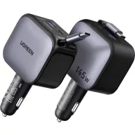   UGREEN UGREEN EC604 145W Car Charger 2C1A Autós töltőállomás 145 W Szürke