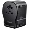 UGREEN UGREEN S550 65W Universal Travel Adapter Úti töltőadapter 65 W Fekete, Szürke