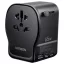 UGREEN UGREEN S550 65W Universal Travel Adapter Úti töltőadapter 65 W Fekete, Szürke